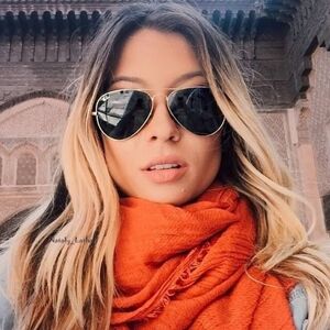 RayBan (Store Display) Aviator Black Lens RB3025